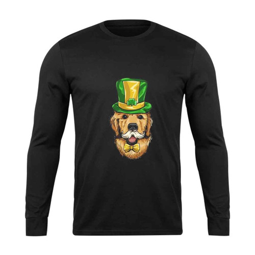 St Patrick Is Day Dog Funny Long Sleeve T-Shirt Tee