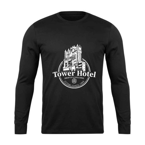 The Hollywood Tower Hotel Tower Of Terror Disney Parks Long Sleeve T-Shirt Tee