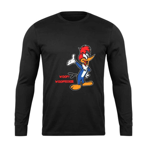 Woody Woodpecker Long Sleeve T-Shirt Tee