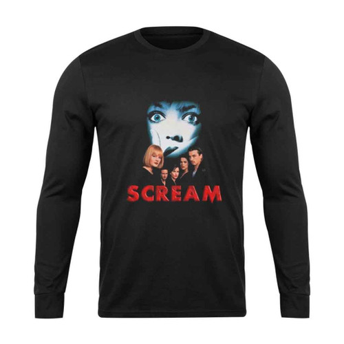 Drew Barrymore Scream Movie Vintage Long Sleeve T-Shirt Tee