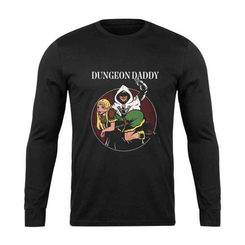Dungeon Daddy Dungeons And Dragons Long Sleeve T-Shirt Tee