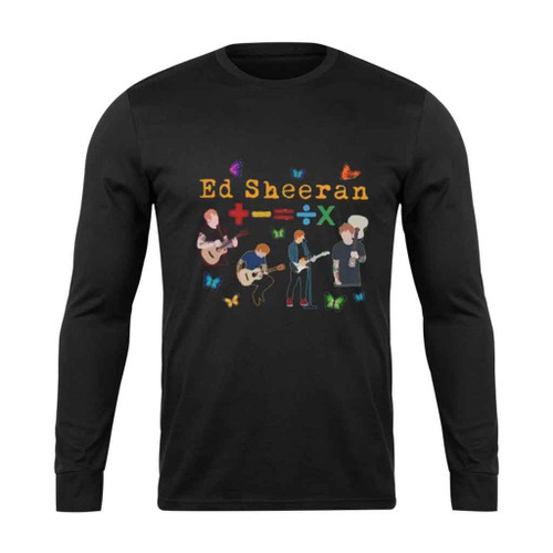 Ed Sheeran Tour 2023 Bad Habit The Mathletics Tour Long Sleeve T-Shirt Tee