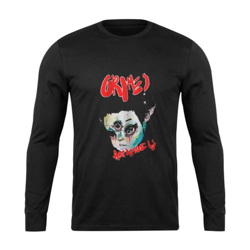 Grimes Art Angels 2015 Long Sleeve T-Shirt Tee