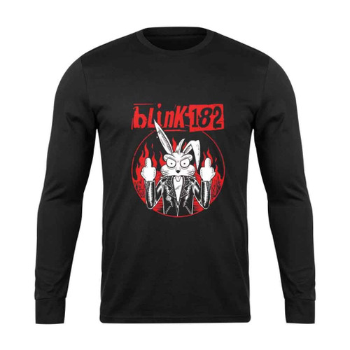 Hell Bunny Blink 182 I Came From Hell With A Curse Long Sleeve T-Shirt Tee