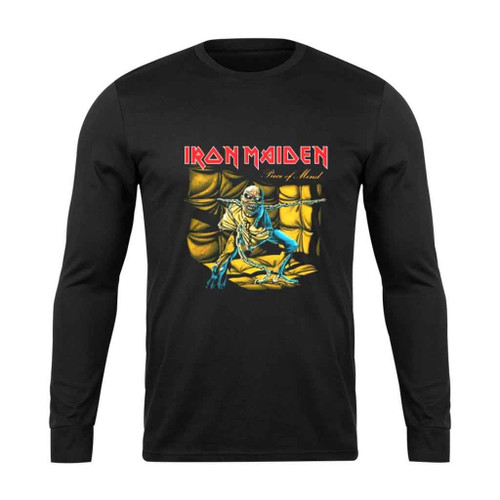 Iron Maiden Piece Of Mind Long Sleeve T-Shirt Tee