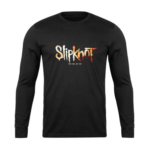 Slipknot The End So Far Logo Long Sleeve T-Shirt Tee