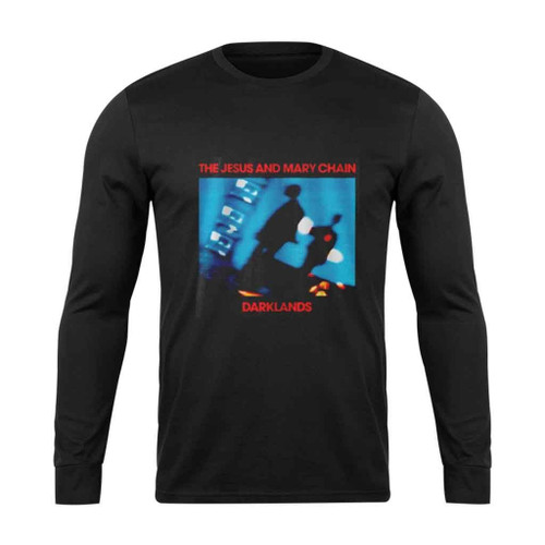 The Jesus And Mary Chain Darklands Art Love Logo Long Sleeve T-Shirt Tee