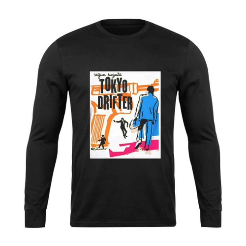 Tokyo Drifter Movie Art Love Logo Long Sleeve T-Shirt Tee