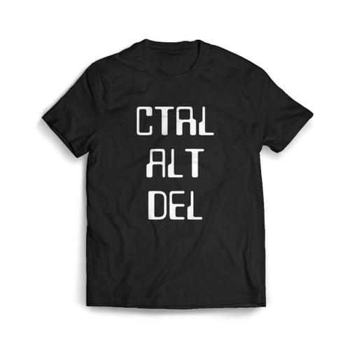 Ctrl Alt Del Computer Mens T-Shirt Tee