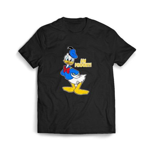 Donald Duck Inspired Aw Phooey Mens T-Shirt Tee