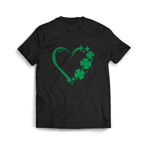 Heart St Patrick Is Day Love Mens T-Shirt Tee