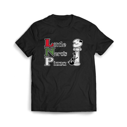 Little Nero Is Pizza Mens T-Shirt Tee