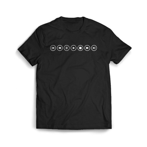 Music Controls Mens T-Shirt Tee