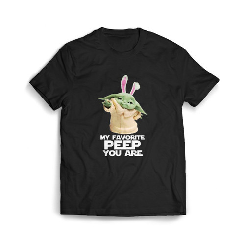 My Favorite Peep You Are Easter Day Star Wars Mens T-Shirt Tee