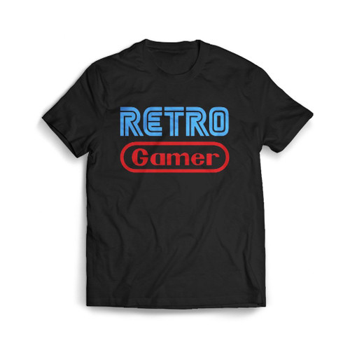 Retro Gamer Tribute Mens T-Shirt Tee