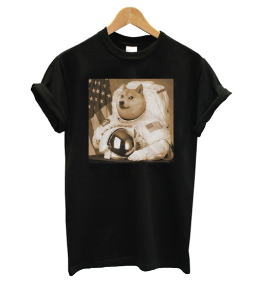 Dogecoin Bitcoin Meme Man's T-Shirt Tee Dogecoin Bitcoin Meme Man's T-Shirt Tee
