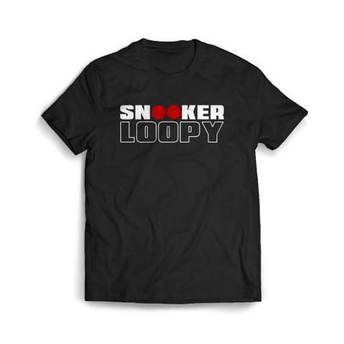 Snooker Loopy Billiards Pool Mens T-Shirt Tee