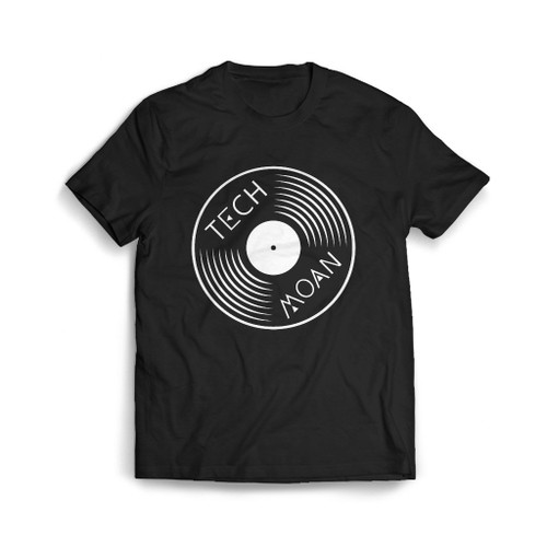Techmoan Vinyl Lp Logo Mens T-Shirt Tee