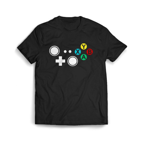 Xbox Controller Joypad Buttons Mens T-Shirt Tee Xbox Controller Joypad Buttons Mens T-Shirt Tee