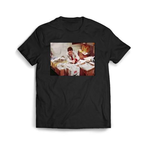 Al Pacino Scarface Boxes Of Money Mens T-Shirt Tee