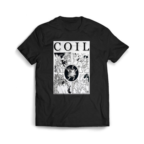 Coil Wrong Eye Logo Mens T-Shirt Tee