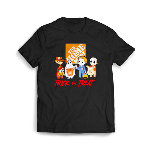 Horror Movie Characters Chibi The Home Depot Trick Or Treat Halloween Mens T-Shirt Tee