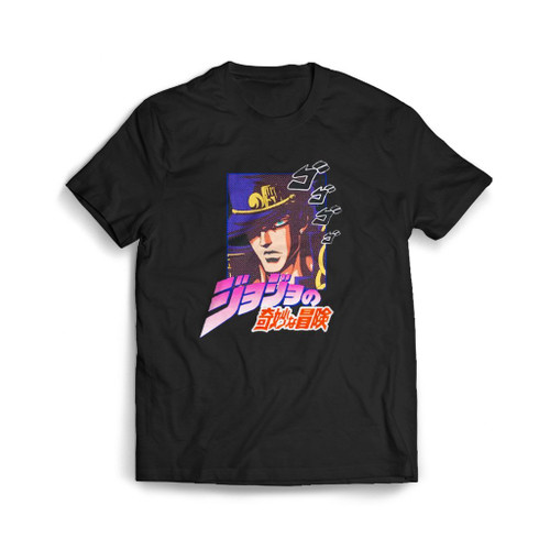 Jotaro Jojo Bizzarre Adventure Anime Mens T-Shirt Tee Jotaro Jojo Bizzarre Adventure Anime Mens T-Shirt Tee