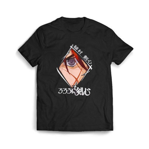 Kenshin Samurai X Anime Mens T-Shirt Tee Kenshin Samurai X Anime Mens T-Shirt Tee