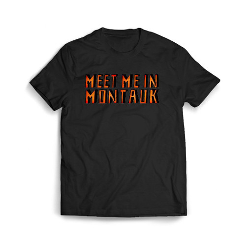 Meet Me In Montauk Eternal Sunshine Of The Spotless Mind Art Love Logo Mens T-Shirt Tee