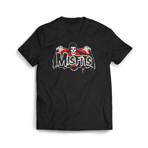 Misfits Bat Fiend Red Mens T-Shirt Tee