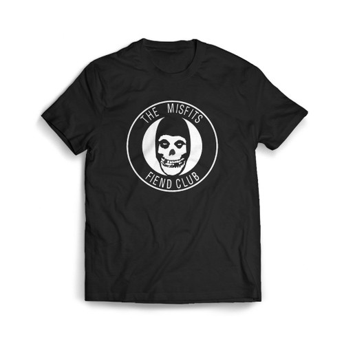 Misfits Fiend Club Vintage Horror Punk Band Misfits Logo Mens T-Shirt Tee