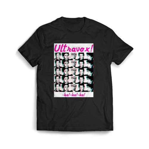 Ultravox Ha Ha Ha Art Love Logo Mens T-Shirt Tee