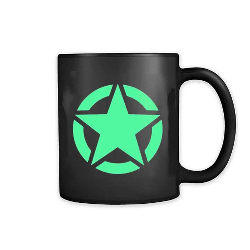 Army Star Glow Mug