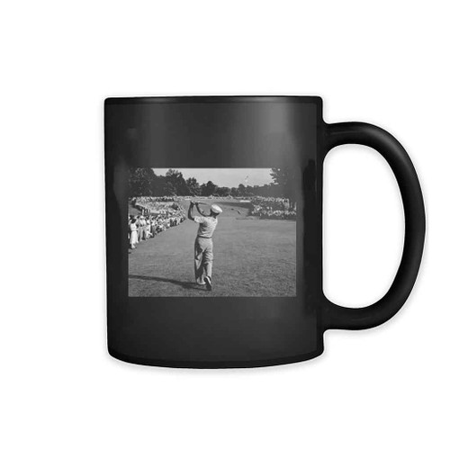 Ben Hogan Down The Fairway Golf Shot Mug