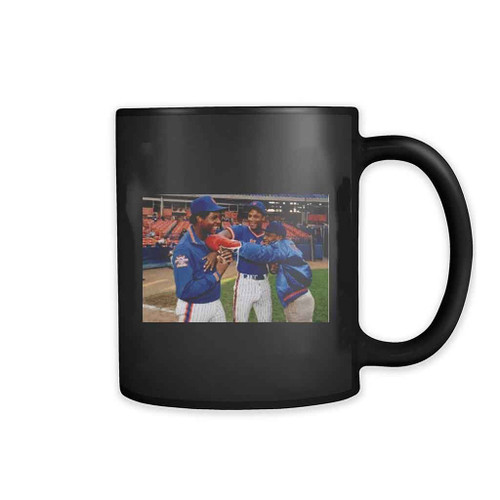 Iron Mike Tyson Punching Doc Gooden Darryl Strawberry Mug