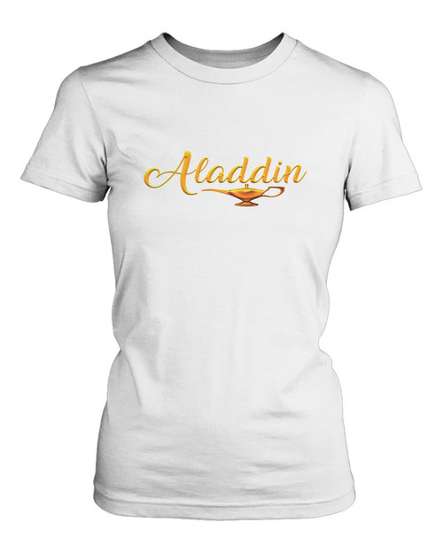 Aladdin Magic Lamp Logo Women's T-Shirt Tee