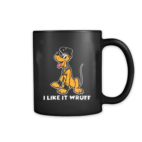Leather Pluto I Like Mug