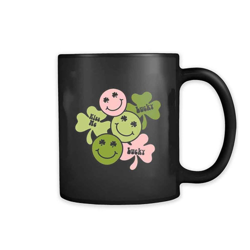 Lucky And Kiss Me St Patrick Is Day Mug