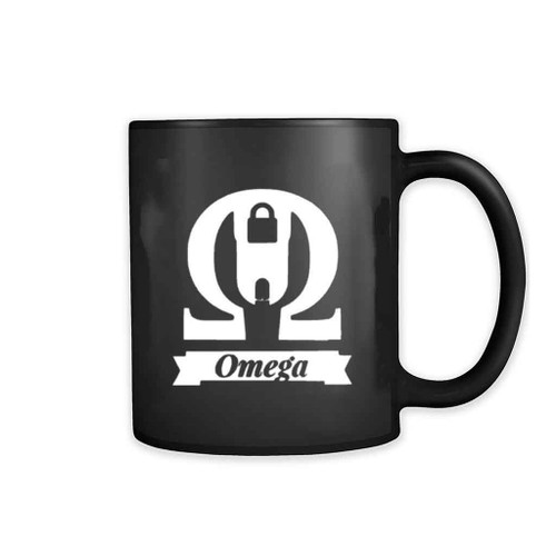 Omega Logo Art Love Logo Mug