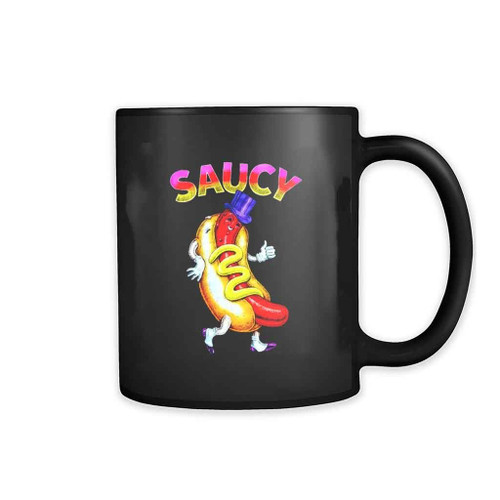 Saucy Sausage Art Mug