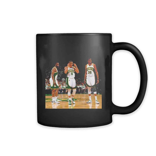 Seattle Supersonics Kevin Durant Russell Westbrook James Harden Mug