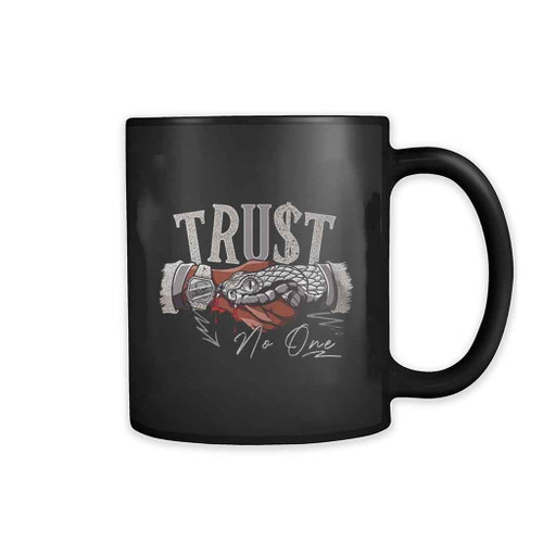 Snake Trust No One Art Love Logo Mug