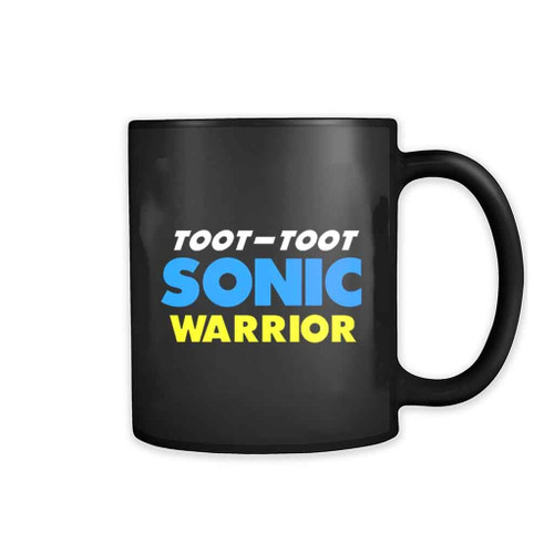 Toot Toot Sonic Warrior Music Lyric Mug