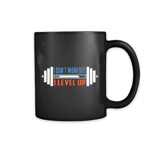 Workout Fitness Level Up Mug