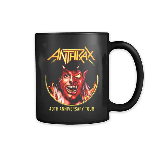 Anthrax Preacher Devil 40Th Anniversary Tour 2023 Mug
