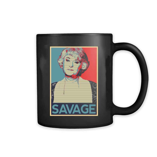 Blanche Devereaux Savage The Stay Golden Mug