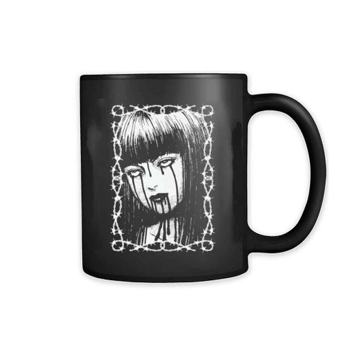 Bloody Tears Horror Manga Mug