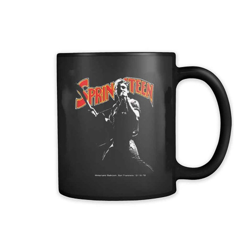 Bruce Springsteen Live At The Winterland Ballroom Album  Mug