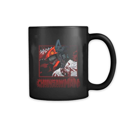 Chainsaw Anime Guy Mug