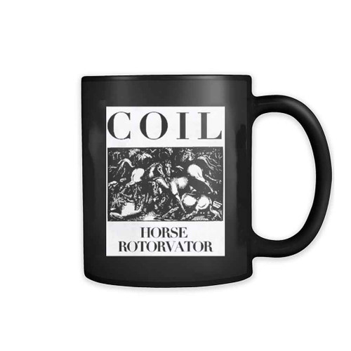 Coil Horse Rotorvator Electronic Logo Mug